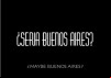 ¿Sería Buenos Aires?